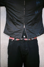 WIDE LEG FLANNEL PANT